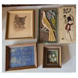 Assorted Wall Hangings