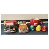 Ceramic M&M Cars-Mug & Golf Balls