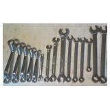 Snap-On Closed End & More Wrenches