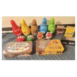 M&M Tins, Bowling Pins & More
