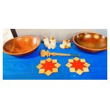 Wooden Bowls & More