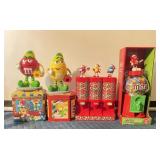 4-M&M Dispensers & Tins