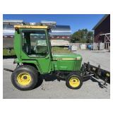 1995 John Deere 855 Tractor W/ Implements