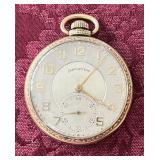 Burlington 14k Gold Filled Pocket Watch