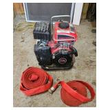 Predator 1" Gas Powered Water Pump & Hose
