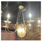 Hanging Light Metal/ Glass