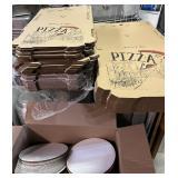 Pizza Boxes & Circles