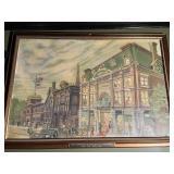 Ron Collins Art "Watertown Opera House" Avon