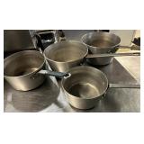 4- Large Sauce Pans