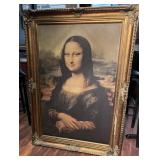 Framed Mona Lisa Portrait