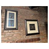2- Framed Artworks