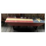 Red-White-Blue Bench