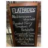 Large Black Board Advertising Sign #2