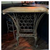 Wine Rack Table