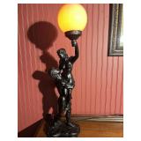 Figural Dancing Table Lamp