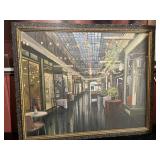 "Escape to The Paddock"  Oil On Canvas W/ COA