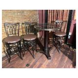 3- High-top Chairs & Table