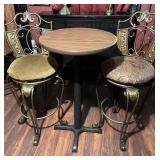2- High Top Chairs & Table #1