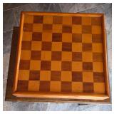 Wooden Chess & Checker Board