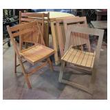 Folding Wooden Chairs