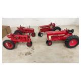 (4) Farmall Tractors (4) Farmall Tractors