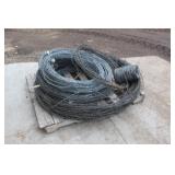 Several Used Rolls of Barbed Wire Several Used Rolls of Barbed Wire