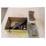 Truck tow hooks, balls & axe head Truck tow hooks, balls & axe head