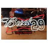 Bud 'Kevin Harvick' 29 Neon Sign Bud 'Kevin Harvick' 29 Neon Sign
