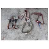 Lineman belt & spikes Lineman belt & spikes