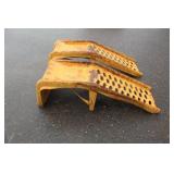 Set of steel car ramps Set of steel car ramps