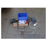 Faucets, water heater & bungies Faucets, water heater & bungies