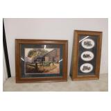 2 framed tractor decor prints 2 framed tractor decor prints