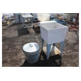 Laundry Tub & Galv. Can Laundry Tub & Galv. Can