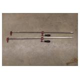 (2) 4' glue clamps (2) 4' glue clamps
