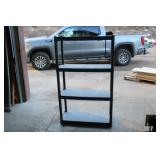 Plano plastic 4 tier shelf Plano plastic 4 tier shelf