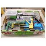 Large Flat of Screws & Caulk Guns Large Flat of Screws & Caulk Guns