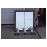 Mirrored medicine cabinet w/lights Mirrored medicine cabinet w/lights