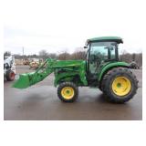 John Deere 4066R compact utility tractor w/loader John Deere 4066R compact utility tractor w/loader