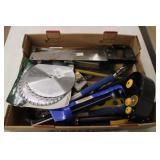 Lg. flat of misc. hand tools Lg. flat of misc. hand tools
