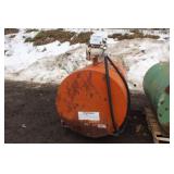 500 gal. fuel barrel w/pump 500 gal. fuel barrel w/pump