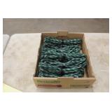 (13) 3/8' x 15' nylon rope (13) 3/8' x 15' nylon rope