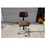 Shop chair on casters Shop chair on casters