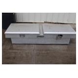 Alum diamond plate truck tool box Alum diamond plate truck tool box