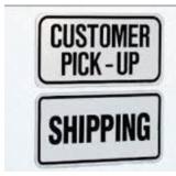 Pick-Up & Shipping Pick-Up & Shipping