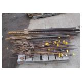 Variety of Fence Posts Variety of Fence Posts