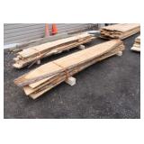 (5) Air Dried Live Edge Cherry Boards (5) Air Dried Live Edge Cherry Boards