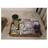 Box of misc. new hardware Box of misc. new hardware