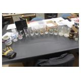 (7) Budweiser Beer Glasses & Other (7) Budweiser Beer Glasses & Other