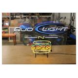 Bud Light - N - Burgers Neon Sign Bud Light - N - Burgers Neon Sign