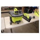 Ryobi cordless wet /dry vac & blower Ryobi cordless wet /dry vac & blower